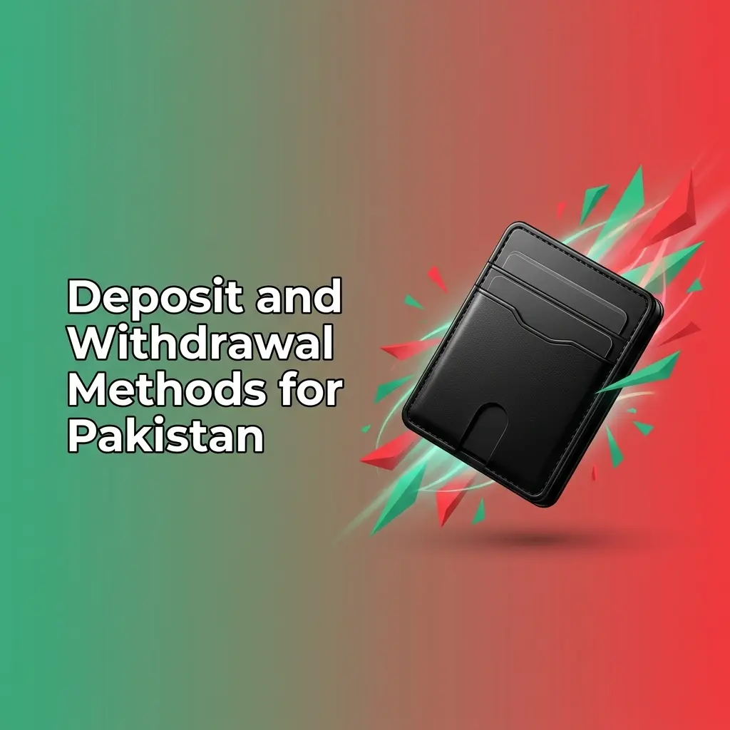 Pakistan deposit and withdrawal options: JazzCash, UPAISA, Easypaisa, NayaPay, Bitcoin and USDT
