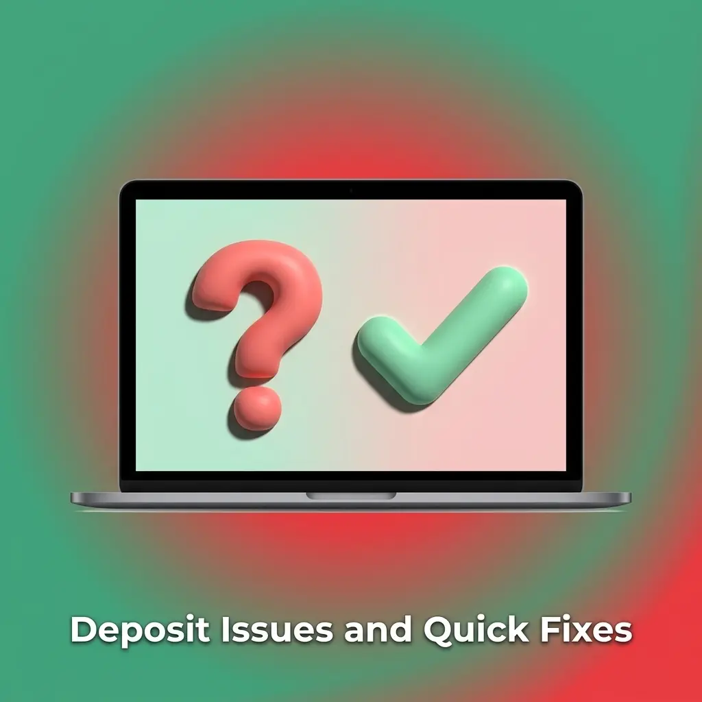 Deposit issue fixes for payment references, wallet limits, bank delays, crypto confirmations and KYC checks