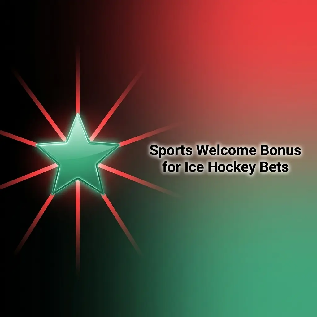 Baji Live sports welcome bonus panel showing PKR deposit terms for eligible ice hockey bets