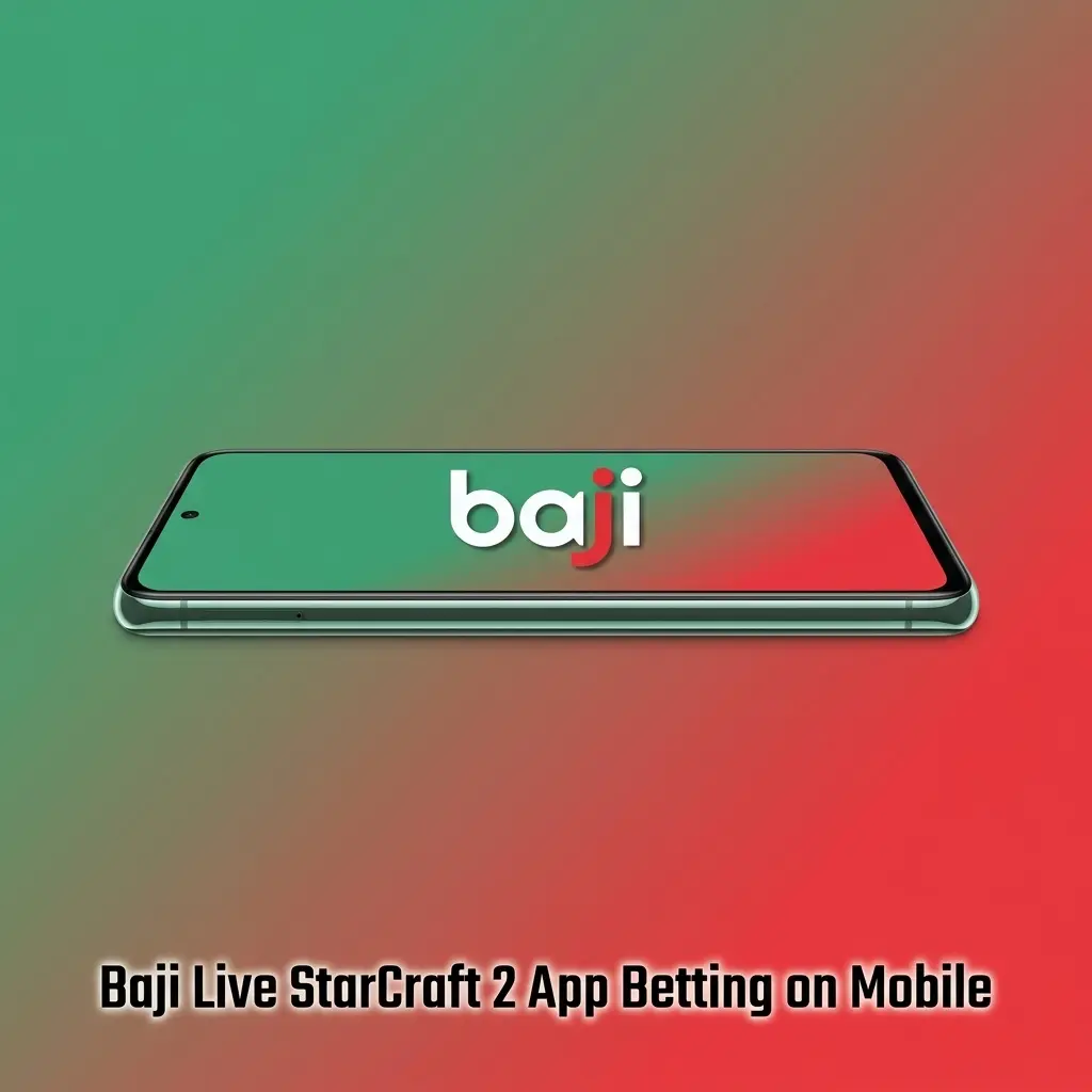 Baji Live StarCraft 2 mobile betting app showing eSports odds, match markets, and bet slip on Android