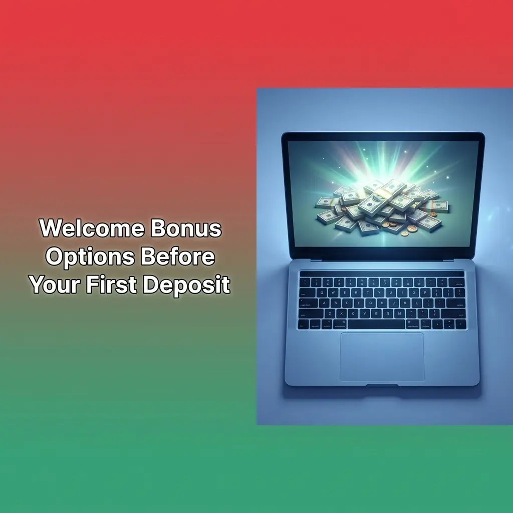 Baji Live welcome bonus options table showing first deposit, cashback and refund offers before deposit