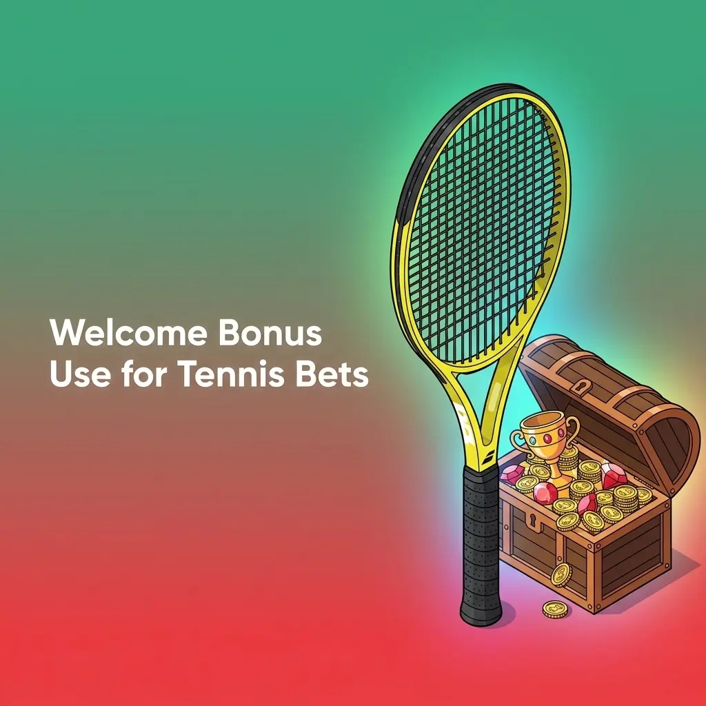 Sports welcome bonus card showing PKR value, deposit, odds, wagering rules, and tennis bet eligibility