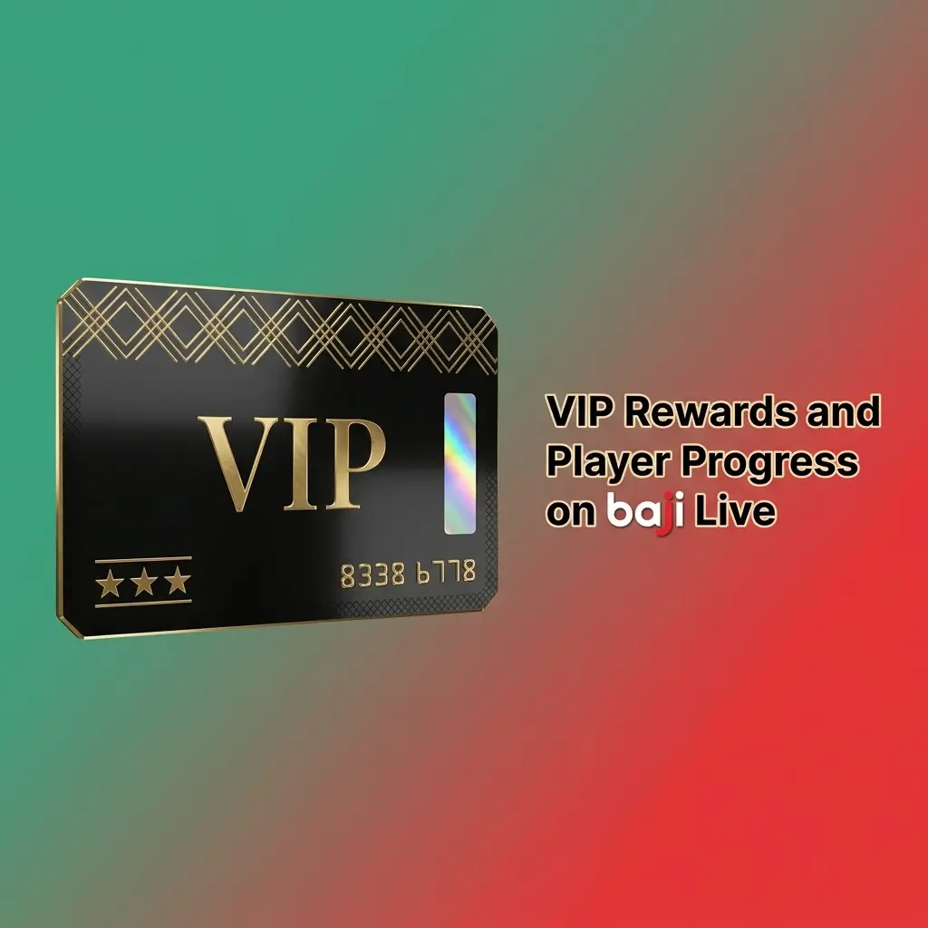 Baji Live VIP panel showing player level, progress, rewards, cashback offers and eligible activity rules
